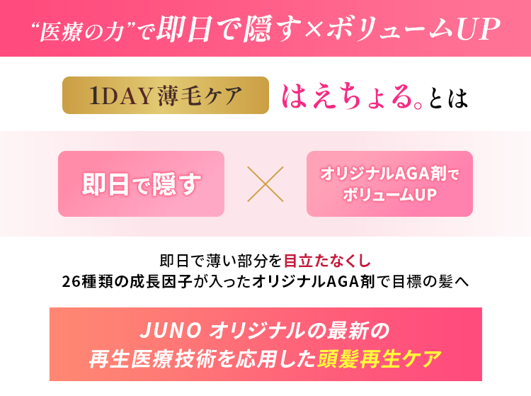 飲まないデザイン発毛とは？